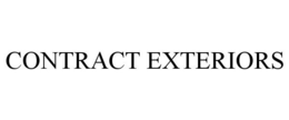 CONTRACT EXTERIORS trademark