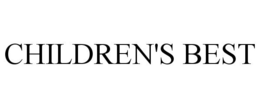 CHILDREN'S BEST trademark