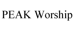 PEAK WORSHIP trademark
