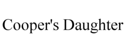COOPER'S DAUGHTER trademark