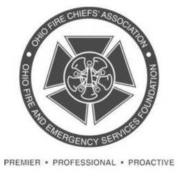 · OHIO FIRE CHIEFS' ASSOCIATION · OHIO FIRE AND EMERGENCY SERVICES FOUNDATION PREMIER · PROFESSIONAL · PROACTIVE trademark
