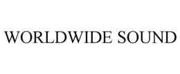 WORLDWIDE SOUND trademark