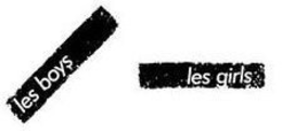 LES BOYS LES GIRLS trademark