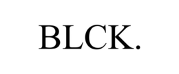 BLCK. trademark