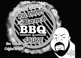AWARD WINNING BIG DADDY BOMB BBQ SAUCE NEW ORLEANS ORIGINAL RECIPE BDB trademark