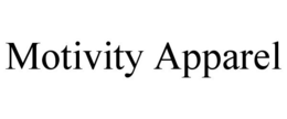 MOTIVITY APPAREL trademark