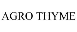 AGRO THYME trademark