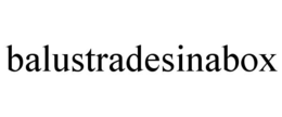 BALUSTRADESINABOX trademark