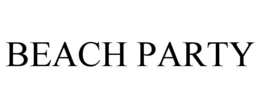 BEACH PARTY trademark