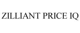 ZILLIANT PRICE IQ trademark