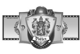 POTTER DP HECHO A MANO REPUBLICA DOMINICANA trademark