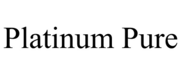 PLATINUM PURE trademark