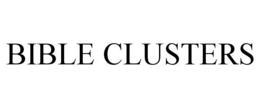 BIBLE CLUSTERS trademark