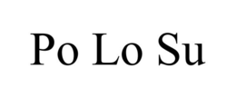 PO LO SU trademark