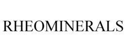 RHEOMINERALS trademark