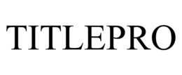 TITLEPRO trademark
