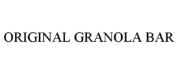 ORIGINAL GRANOLA BAR trademark