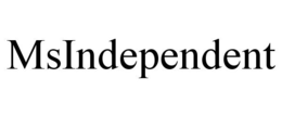 MSINDEPENDENT trademark