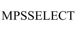 MPSSELECT trademark