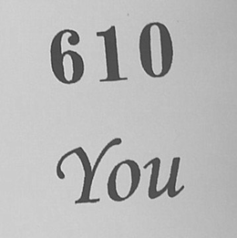 610 YOU trademark