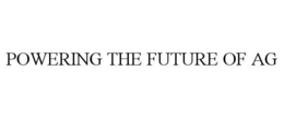 POWERING THE FUTURE OF AG trademark
