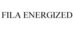 FILA ENERGIZED trademark