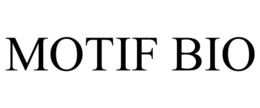 MOTIF BIO trademark