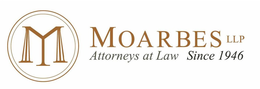 M MOARBES LLP ATTORNEYS AT LAW SINCE 1946 trademark