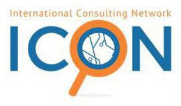 INTERNATIONAL CONSULTING NETWORK ICON trademark