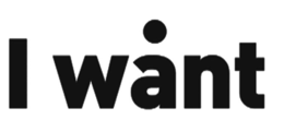 I WANT trademark