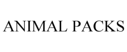 ANIMAL PACKS trademark