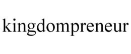 KINGDOMPRENEUR trademark