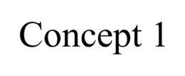 CONCEPT 1 trademark