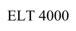 ELT 4000 trademark