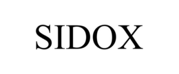SIDOX trademark