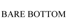 BARE BOTTOM trademark