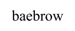 BAEBROW trademark