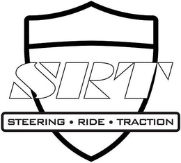 SRT STEERING · RIDE · TRACTION trademark