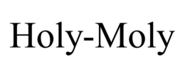 HOLY-MOLY trademark