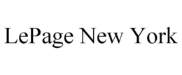 LEPAGE NEW YORK trademark