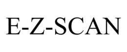 E-Z-SCAN trademark