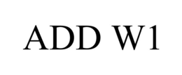 ADD W1 trademark