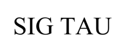 SIG TAU trademark