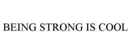 BEING STRONG IS COOL trademark
