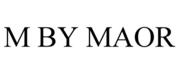 M BY MAOR trademark