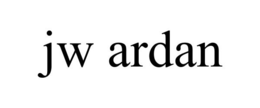 JW ARDAN trademark