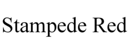 STAMPEDE RED trademark
