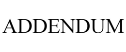 ADDENDUM trademark