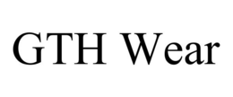 GTH WEAR trademark