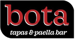 BOTA TAPAS & PAELLA BAR trademark